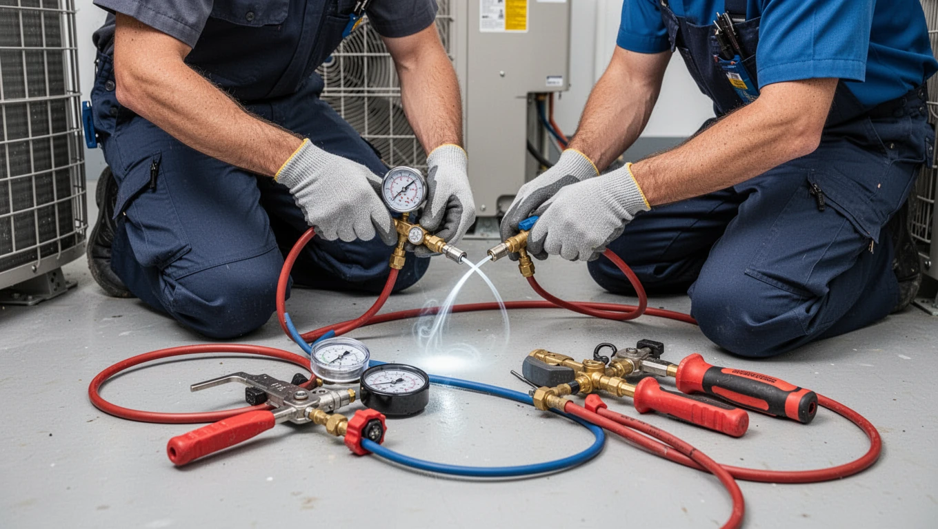 Refrigerant Leak Repair